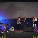 Foto Nicoloro G.   05/08/2020   Forlimpopoli ( FC )   La Milanesiana si sposta a Forlimpopoli per celebrare Pellegrino Artusi a 200 anni dalla sua nascita. nella foto Orietta Berti canta accompagnata dall' orchestra Extraliscio.