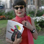 Foto Nicoloro G.   06/08/2020   Milano Marittima-Cervia  ( RA )  Inaugurazione del monumento ' La Rosa della Milanesiana di Riviera ', opera dell' artista Marco Lodola e donato dalla Fondazione Elisabetta Sgarbi al comune di Cervia. nella foto Elisabetta Sgarbi, ideatrice e direttrice de ' La Milanesiana '.