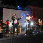 Foto Nicoloro G.   06/08/2020  Cervia  ( RA )  Serata conclusiva per La Milanesiana in Emilia-Romagna. nella foto il musicista Paolo Fresu, che si e' esibito in concerto con l' orchestra Extraliscio.
