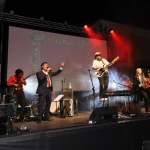 Foto Nicoloro G.   06/08/2020  Cervia  ( RA )  Serata conclusiva per La Milanesiana in Emilia-Romagna. nella foto il musicista Paolo Fresu, che si e' esibito in concerto con l' orchestra Extraliscio.