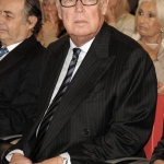 E\' morto a Ginevra a 86 anni Vittorio Emanuele di Savoia, figlio dell\' ultimo re d\' Italia Umberto II. nella foto il 19/11/2009 alla presentazione di un libro scritto dal figlio Emanuele Filiberto.