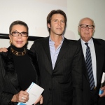 E\' morto a Ginevra a 86 anni Vittorio Emanuele di Savoia, figlio dell\' ultimo re d\' Italia Umberto II. nella foto con la moglie Marina Doria e il figlio Emanuele Filiberto il 19/11/2009 alla presentazione di un libro scritto dal figlio.