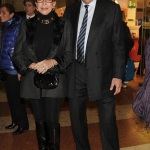 E\' morto a Ginevra a 86 anni Vittorio Emanuele di Savoia, figlio dell\' ultimo re d\' Italia Umberto II. nella foto con la moglie Marina Doria il 19/11/2009 alla presentazione di un libro scritto dal figlio Emanuele Filiberto.