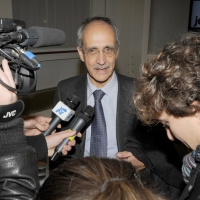 Foto Nicoloro G. 25/11/2011 Milano Incontro e dibattito organizzato da Job Rumors sul tema ” Lavoro. Rumors di cambiamento “. nella foto Pietro Ichino