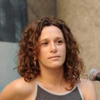 Foto Nicoloro G. 05/06/2010 Cremona Primo Festival TRA Letteratura e Musica " Le corde dell ' anima " . nella foto Valeria Parrella
