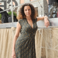 Foto Nicoloro G.  06/06/2010  Cremona  Primo Festival TRA Letteratura e Musica " Le corde dell ' anima " . nella foto Silvia Avallone