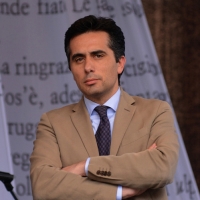 Foto Nicoloro G. 31/05/2013 Cremona Prende il via la quarta edizione di " Le Corde dell' Anima ", festival di musica e letteratura di Cremona. nella foto Massimiliano Salini