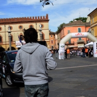 Foto Nicoloro G. 16/05/2014  Ravenna    La 32° edizione della 1000 Miglia, con le sue 435 auto, passa da Ravenna. nella foto per la prima volta alla 1000 Miglia viene adottato un sistema di riprese con un drone.