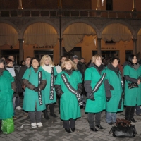 Foto Nicoloro G.  26/11/2010,  Faenza ( Ra ) Quattordicesima edizione del M.E.I. - Meeting Etichette Indipendenti. Manifestazione di primaria importanza per gli appassionati di cultura indie che si ritrovano per fare il punto della situazione del settore, ascoltare buona musica, approfondire tematiche. nella foto Lavoratrici cassaintegrate dell’ OMSA di Faenza