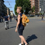 Foto Nicoloro G.   29/06/2019   Milano    Manifestazione con corteo del Gay Pride. nella foto partecipanti al corteo.