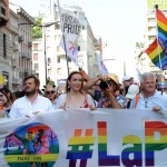 29/06/2019  Milano   Manifestazione con corteo del Gay Pride. nella foto l' assessore Pierfrancesco Majorino dietro lo striscione in testa al corteo.