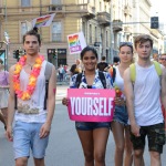 Foto Nicoloro G.   29/06/2019  Milano   Manifestazione con corteo del Gay Pride. nella foto partecipanti al corteo.