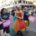 Foto Nicoloro G.   29/06/2019  Milano   Manifestazione con corteo del Gay Pride. nella foto partecipanti al corteo.