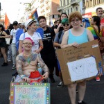 Foto Nicoloro G.   29/06/2019   Milano    Manifestazione con corteo del Gay Pride. nella foto partecipanti con cartelli.