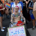Foto Nicoloro G.   29/06/2019  Milano   Manifestazione con corteo del Gay Pride. nella foto manifestanti con cartelli.
