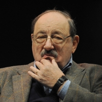 Foto Nicoloro G. 05/02/2011 Milano Manifestazione al Palasharp, per chiedere le dimissioni del premier Berlusconi, organizzata da Liberta' e Giustizia. nella foto Umberto Eco