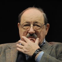 Foto Nicoloro G. 05/02/2011 Milano Manifestazione al Palasharp, per chiedere le dimissioni del premier Berlusconi, organizzata da Liberta' e Giustizia. nella foto Umberto Eco