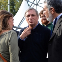 Foto Nicoloro G. 12/10/2013 Roma Manifestazione nazionale in difesa della Costituzione, ” La via maestra “, organizzata dalla FIOM. nella foto Don Luigi Ciotti 