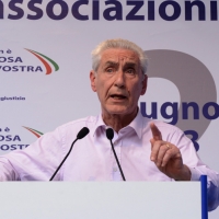 Foto Nicoloro G. 02/06/2013 Bologna Manifestazione in difesa della Costituzione organizzata da " Libertà e Giustizia " dal titolo " Non è cosa vostra ". nella foto Stefano Rodotà