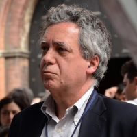 Foto Nicoloro G. 02/06/2013 Bologna Manifestazione in difesa della Costituzione organizzata da " Libertà e Giustizia " dal titolo " Non è cosa vostra ". nella foto Nando Dalla Chiesa