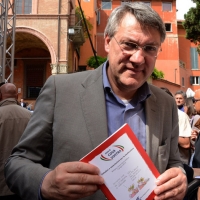 Foto Nicoloro G. 02/06/2013 Bologna Manifestazione in difesa della Costituzione organizzata da " Libertà e Giustizia " dal titolo " Non è cosa vostra ". nella foto Maurizio Landini 