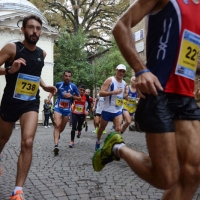 Foto Nicoloro G.   09/11/2014   Ravenna    Sedicesima edizione della " Maratona Internazionale Ravenna Città d Arte ". nella foto un momento della corsa.