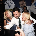 24/09/2021   Ravenna   Intervento del leader della Lega nella campagna elettorale per le amministrative del 3 e 4 ottobre 2021. nella foto Matteo Salvini alle prese con i consueti selfie.