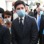 Foto Nicoloro G.   21/08/2020   Rimini    Quarta giornata del Meeting di CL 2020, che in questa edizione ha per titolo ' Privi di meraviglia, restiamo sordi al sublime '. nella foto il ministro Roberto Speranza.