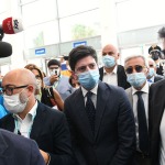 Foto Nicoloro G.   21/08/2020   Rimini    Quarta giornata del Meeting di CL 2020, che in questa edizione ha per titolo ' Privi di meraviglia, restiamo sordi al sublime '. nella foto il ministro Roberto Speranza.