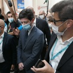 Foto Nicoloro G.   21/08/2020   Rimini    Quarta giornata del Meeting di CL 2020, che in questa edizione ha per titolo ' Privi di meraviglia, restiamo sordi al sublime '. nella foto il ministro Roberto Speranza.