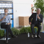 Foto Nicoloro G.   21/08/2020   Rimini    Quarta giornata del Meeting di CL 2020, che in questa edizione ha per titolo ' Privi di meraviglia, restiamo sordi al sublime '. nella foto a sinistra Graziano Delrio, capogruppo PD alla Camera e Antonio Tajani, vicepresidente Forza Italia.