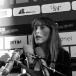 Foto Nicoloro G.   21/08/2020   Rimini    Quarta giornata del Meeting di CL 2020, che in questa edizione ha per titolo ' Privi di meraviglia, restiamo sordi al sublime '. nella foto la capogruppo di Italia Viva alla Camera Maria Elena Boschi.