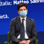 Foto Nicoloro G.   21/08/2020   Rimini    Quarta giornata del Meeting di CL 2020, che in questa edizione ha per titolo ' Privi di meraviglia, restiamo sordi al sublime '. nella foto il ministro Roberto Speranza.