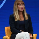 Foto Nicoloro G.   21/08/2020   Rimini    Quarta giornata del Meeting di CL 2020, che in questa edizione ha per titolo ' Privi di meraviglia, restiamo sordi al sublime '. nella foto la capogruppo di Italia Viva alla Camera Maria Elena Boschi.