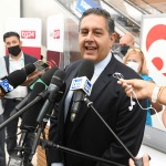 Foto Nicoloro G.   22/08/2020   Rimini    Quinta giornata del Meeting di CL 2020, che in questa edizione ha per titolo ' Privi di meraviglia, restiamo sordi al sublime '. nella foto il governatore della Liguria Giovanni Toti.