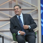 Foto Nicoloro G.   22/08/2020   Rimini    Quinta giornata del Meeting di CL 2020, che in questa edizione ha per titolo \' Privi di meraviglia, restiamo sordi al sublime \'. nella foto il governatore della Liguria Giovanni Toti.