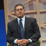 Foto Nicoloro G.   22/08/2020   Rimini    Quinta giornata del Meeting di CL 2020, che in questa edizione ha per titolo ' Privi di meraviglia, restiamo sordi al sublime '. nella foto il governatore della Liguria Giovanni Toti.