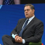 Foto Nicoloro G.   22/08/2020   Rimini    Quinta giornata del Meeting di CL 2020, che in questa edizione ha per titolo ' Privi di meraviglia, restiamo sordi al sublime '. nella foto il governatore della Liguria Giovanni Toti.