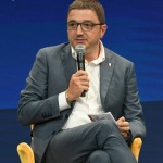 Foto Nicoloro G.   22/08/2020   Rimini    Quinta giornata del Meeting di CL 2020, che in questa edizione ha per titolo ' Privi di meraviglia, restiamo sordi al sublime '. nella foto il presidente della Provincia Autonoma di Trento Maurizio Fugatti.
