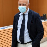 Foto Nicoloro G.   19/08/2020   Rimini  Seconda giornata del Meeting di CL 2020, che in questa edizione ha per titolo ' Privi di meraviglia, restiamo sordi al sublime '. nella foto Gian Carlo Blangiardo, presidente ISTAT.