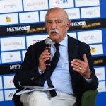 Foto Nicoloro G.   19/08/2020   Rimini  Seconda giornata del Meeting di CL 2020, che in questa edizione ha per titolo ' Privi di meraviglia, restiamo sordi al sublime '. nella foto Gian Carlo Blangiardo, presidente ISTAT.