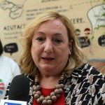 Foto Nicoloro G.   20/08/2020   Rimini  Terza giornata del Meeting di CL 2020, che in questa edizione ha per titolo ' Privi di meraviglia, restiamo sordi al sublime '. nella foto la viceministra Emanuela Claudia Del Re.