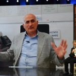 Foto Nicoloro G.   20/08/2020   Rimini  Terza giornata del Meeting di CL 2020, che in questa edizione ha per titolo \' Privi di meraviglia, restiamo sordi al sublime \'. nella foto in collegamento video Giuseppe Ippolito, direttore scientifico Spallanzani di Roma.