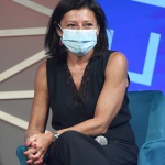 Foto Nicoloro G.   20/08/2020   Rimini  Terza giornata del Meeting di CL 2020, che in questa edizione ha per titolo ' Privi di meraviglia, restiamo sordi al sublime '. nella foto la ministra Paola De Micheli
