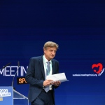 Foto Nicoloro G.   18/08/2020   Rimini  Giornata di apertura del Meeting di CL 2020, che in questa edizione ha per titolo ' Privi di meraviglia, restiamo sordi al sublime '. nella foto il neo presidente Fondazione Meeting Bernhard Scholz.