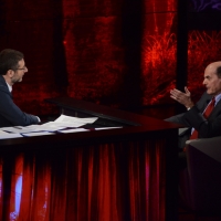 Foto Nicoloro G.  16/03/2014  Milano   Trasmissione televisiva su Rai 3  "Che tempo che fa". nella foto Fabio Fazio e Pier Luigi Bersani.