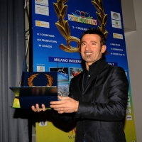 Foto Nicoloro G. 05/12/2012 Milano Trentesima edizione del ” Festival Ficts ” , Federazione Internazionale Cinema e Televisione Sportiva. nella foto Max Biaggi