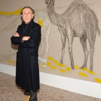 Foto Nicoloro G. 23/11/2011 Milano Presentata al palazzo Reale la mostra ” La transavanguardia italiana ” curata da Achille Bonito Oliva e che restera’ aperta al pubblico dal 24 novembre 2011 al 04 marzo 2012. L’ iniziativa mette in mostra cinque artisti contemporanei e sessantasei opere. nella foto Enzo Cucchi