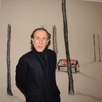 Foto Nicoloro G. 23/11/2011 Milano Presentata al palazzo Reale la mostra ” La transavanguardia italiana ” curata da Achille Bonito Oliva e che restera’ aperta al pubblico dal 24 novembre 2011 al 04 marzo 2012. L’ iniziativa mette in mostra cinque artisti contemporanei e sessantasei opere. nella foto Enzo Cucchi