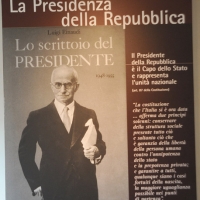 Foto Nicoloro G. 27/09/2011 Ravenna E’ stata inaugurata, sotto il patrocinio della Presidenza della Repubblica e della Banca d’ Italia, la mostra ” L’ eredita’ di Luigi Einaudi. La nascita dell’ Italia repubblicana e la costruzione dell’ Europa “, che ripercorre la vita del grande statista. nella foto Ritratto dello statista